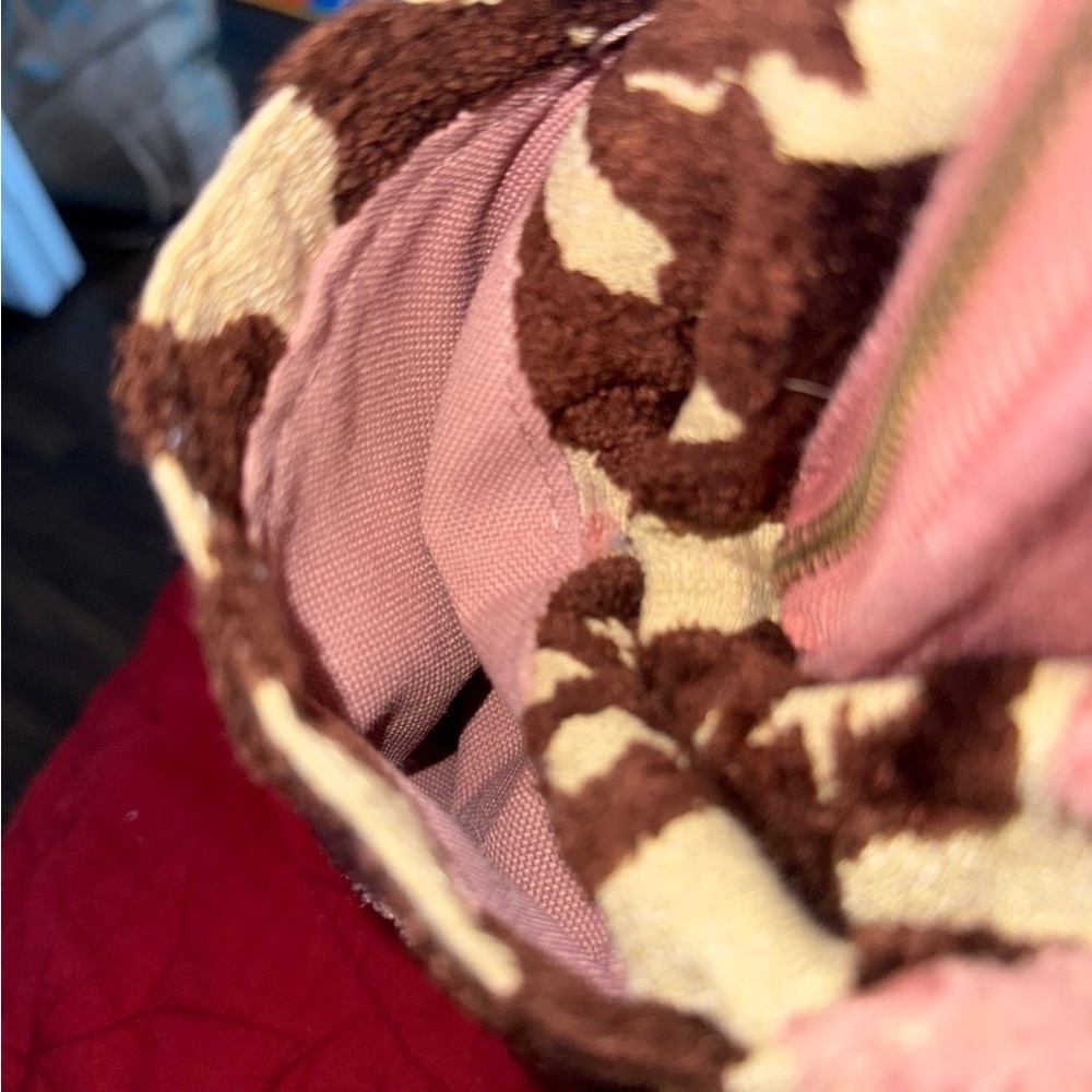 Cake By Petunia Pink and Brown Women's Bag and Pouch Combo - Picture 3 of 12